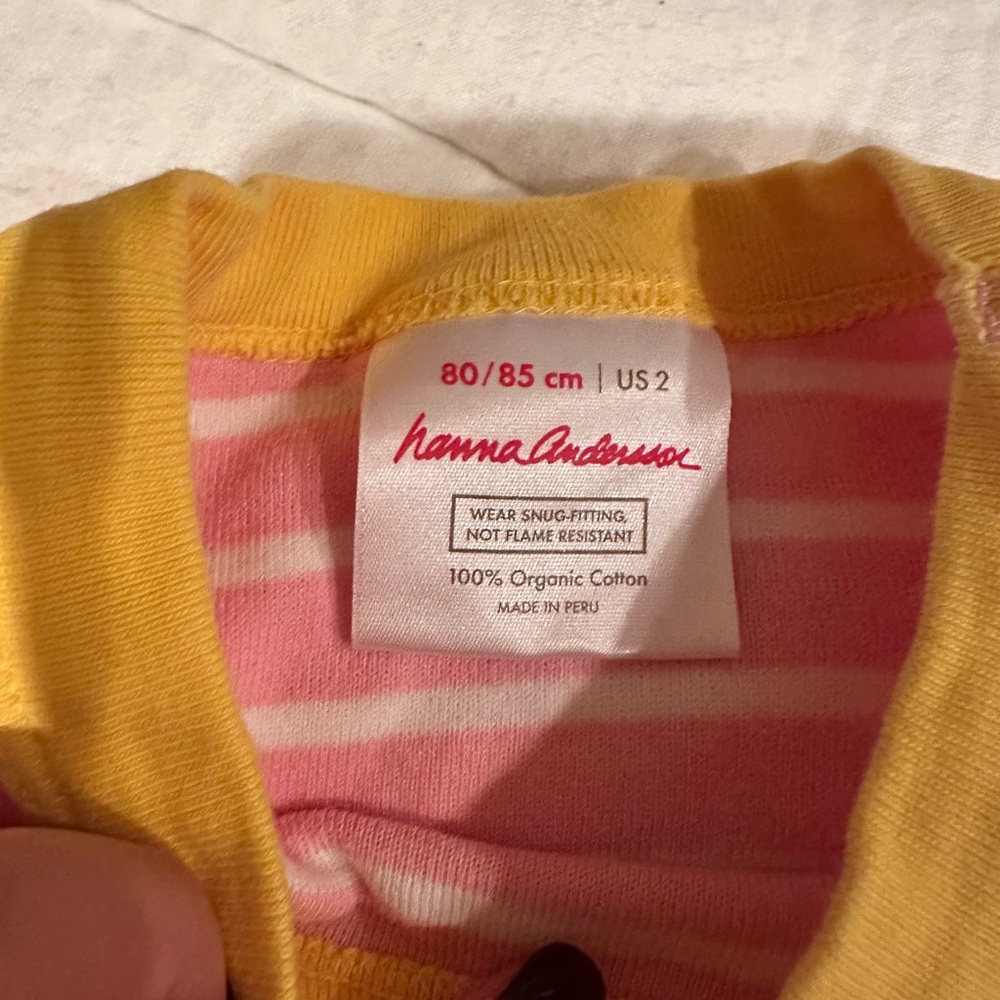 Hanna Andersson Bunny Pajama Set - Picture 2 of 3